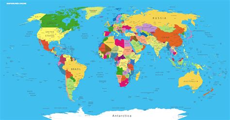 imprimir mapa del mundo